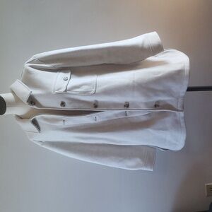 Old Navy XL Cream Colored Soft Brushed Utility Shacket